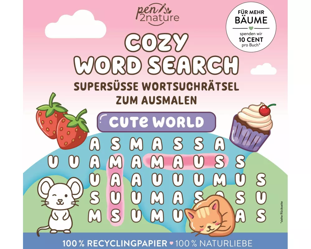 Cozy Word Search Cute World