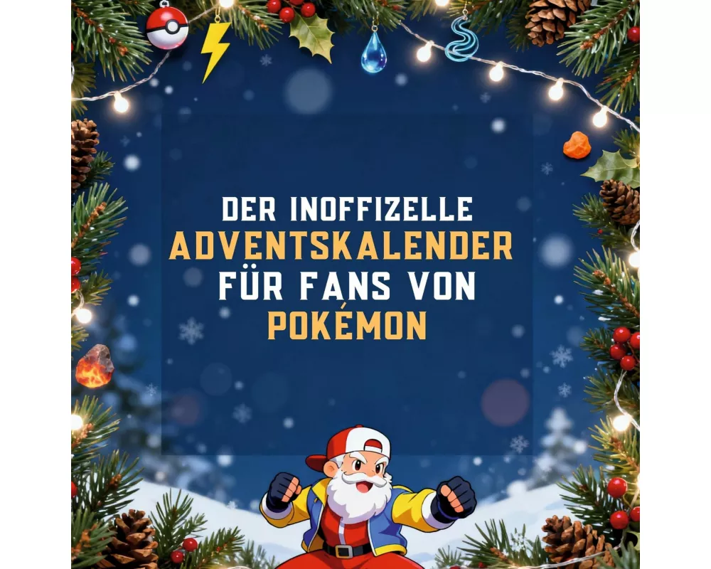 Der inoffizielle Adventskalender für Fans von Pokémon