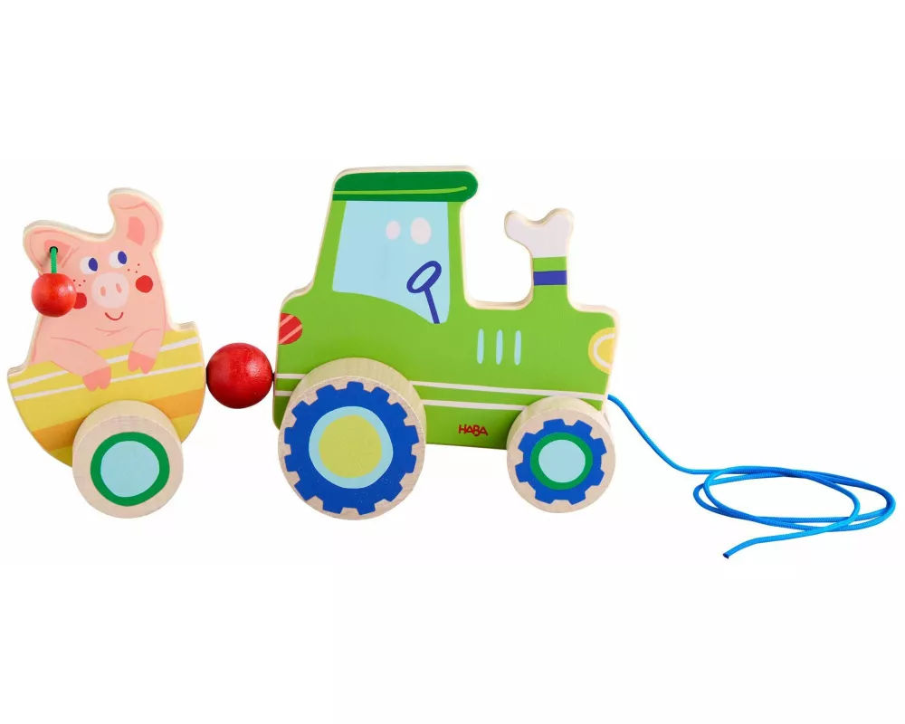 Ziehfigur Traktor