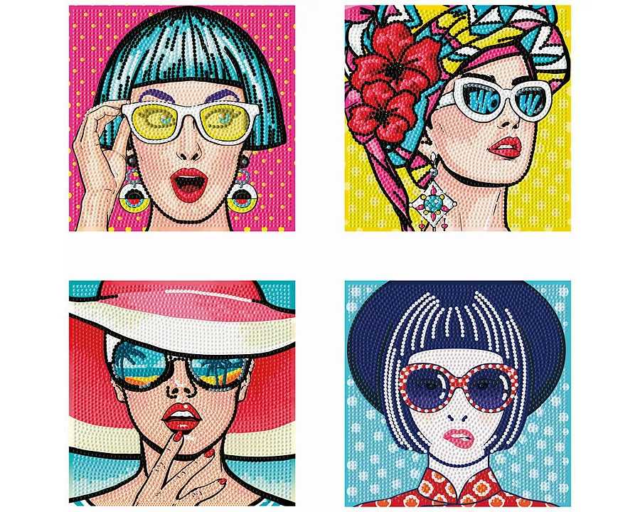 Diamond Painting Mini Moderne Frauen