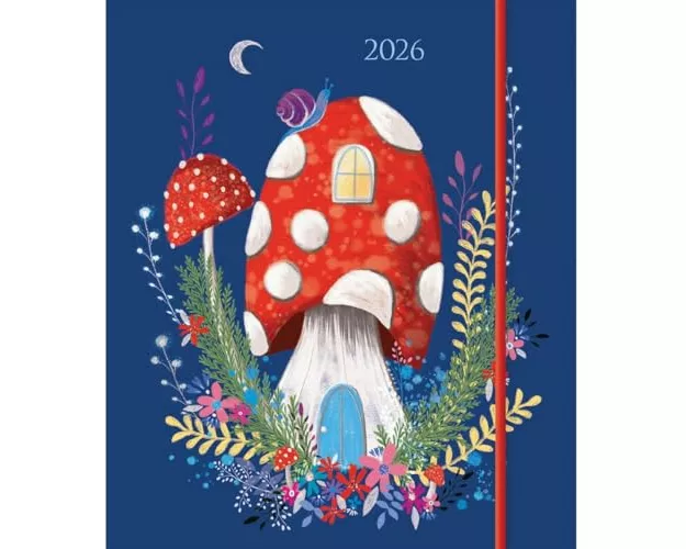 Toadstool Square Pocket Diary 2026