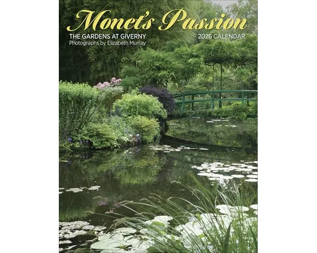 Monet's Passion: The Gardens at Giverny 2026 Mini Wall Calendar