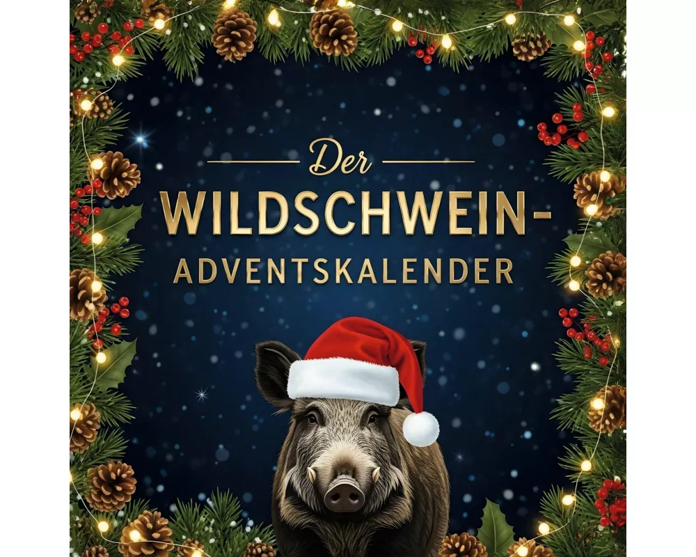 Der Wildschwein-Adventskalender