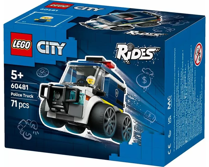 LEGO City Coole Flitzer – Polizei-Truck