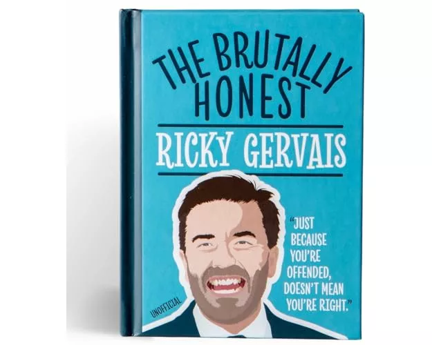 The Brutally Honest Ricky Gervais: Funny Gift Book