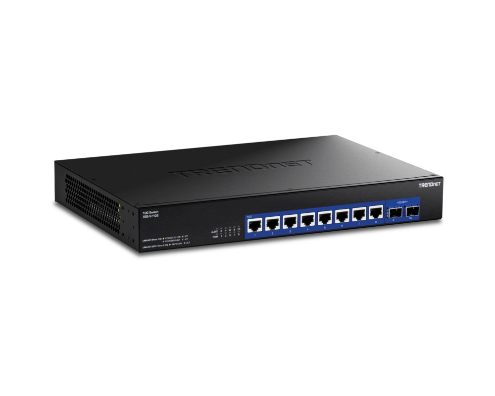 TRENDnet TEG-S7102 10-Port 10G Switch Unmanaged