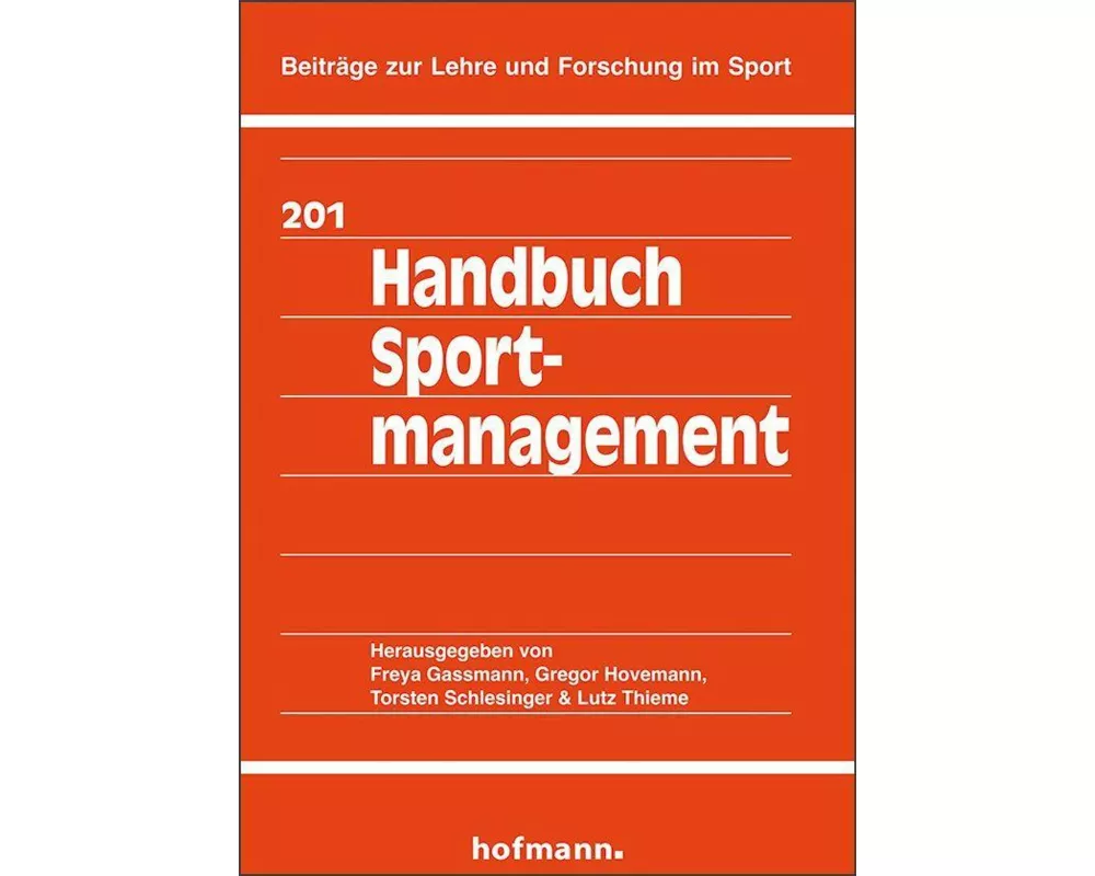 Handbuch Sportmanagement