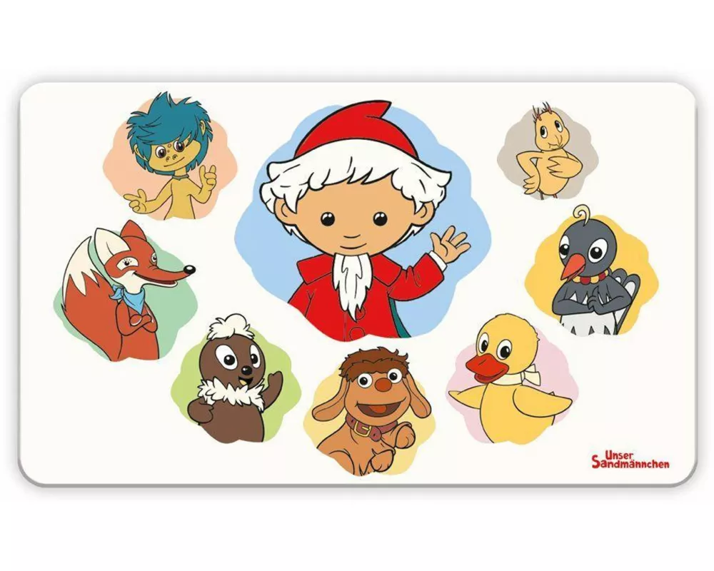 TRÖTSCH - Unser Sandmännchen Frühstücksbrettchen Sandmännchen und Freunde
