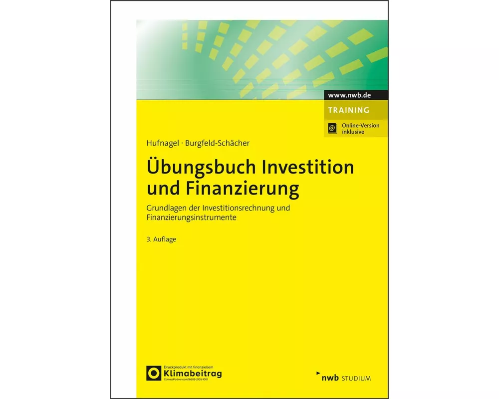 Übungsbuch Investition und Finanzierung