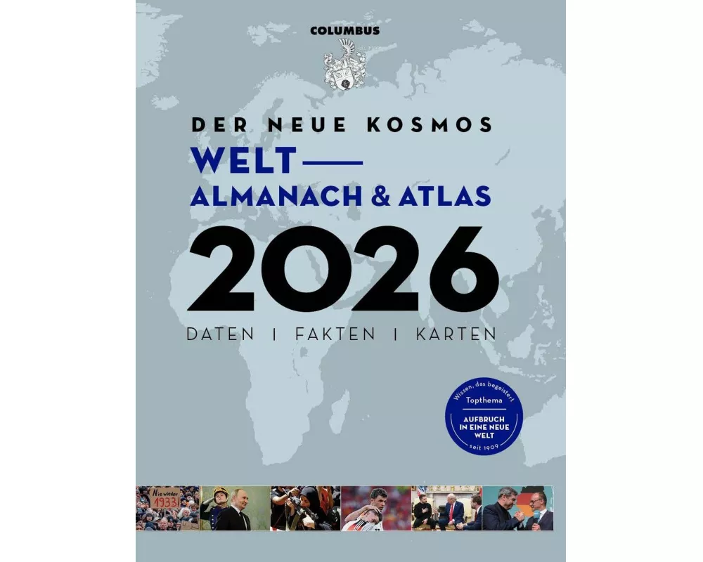 Der neue Kosmos Welt-Almanach & Atlas 2026