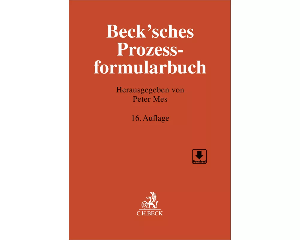 Beck'sches Prozessformularbuch