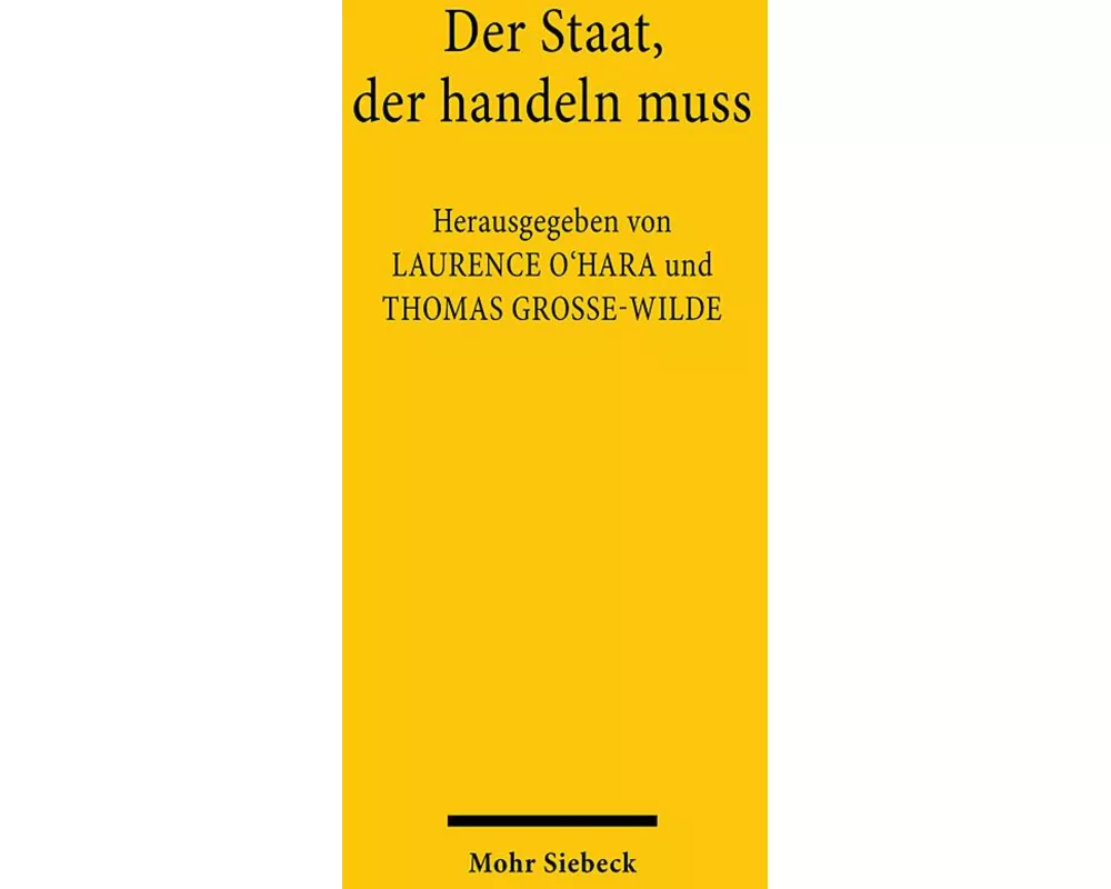 Der Staat, der handeln muss