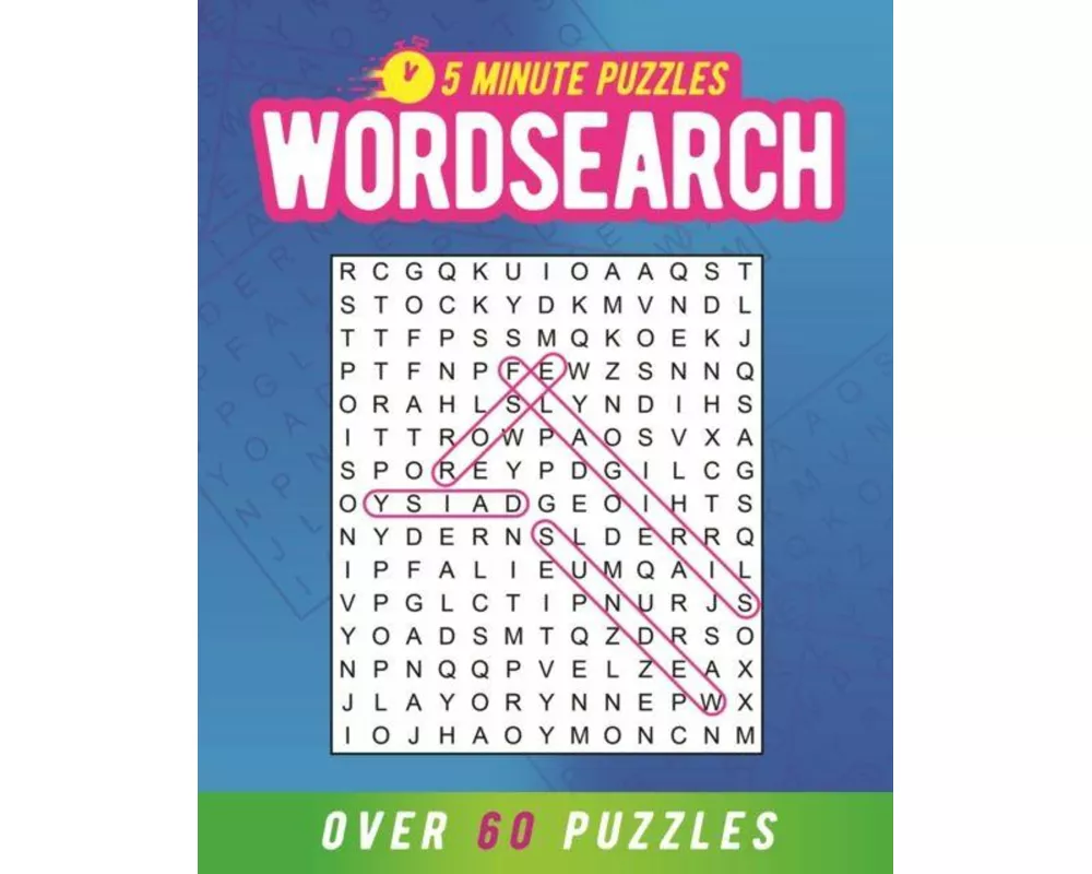 5 Minute Puzzles: Wordsearch