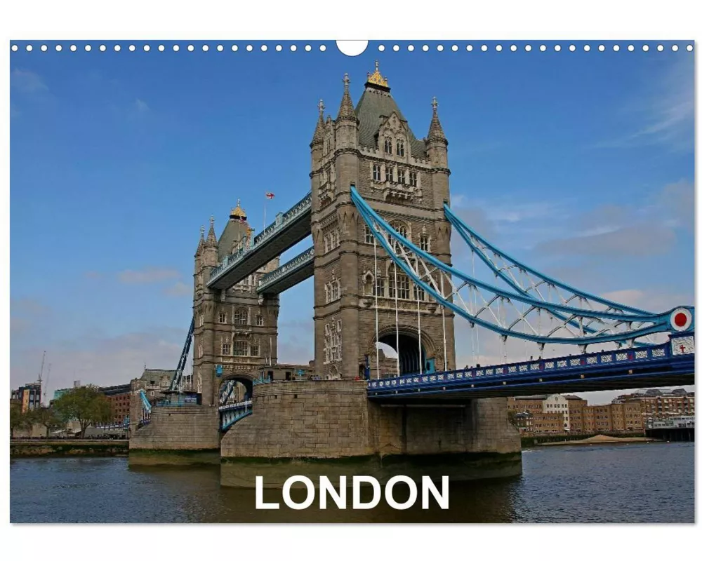 London (Wandkalender 2026 DIN A3 quer), CALVENDO Monatskalender