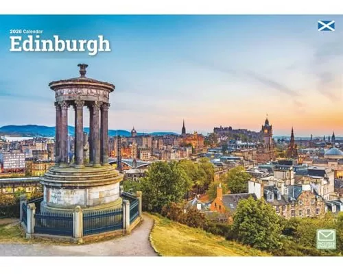 Edinburgh A4 Calendar 2026