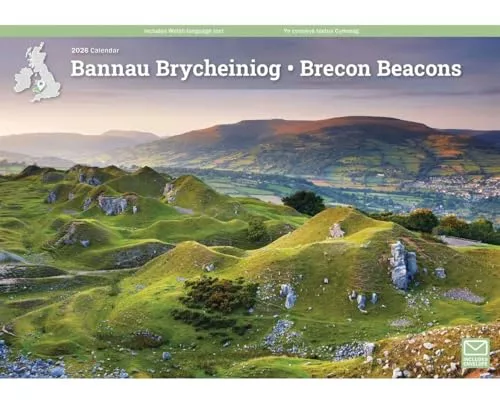 Brecon Beacons A4 Calendar 2026
