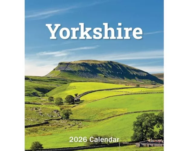 Yorkshire Mini Easel Desk Calendar 2026