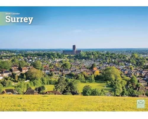 Surrey A4 Calendar 2026