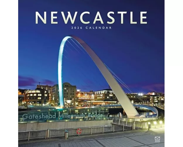 Newcastle Square Wall Calendar 2026