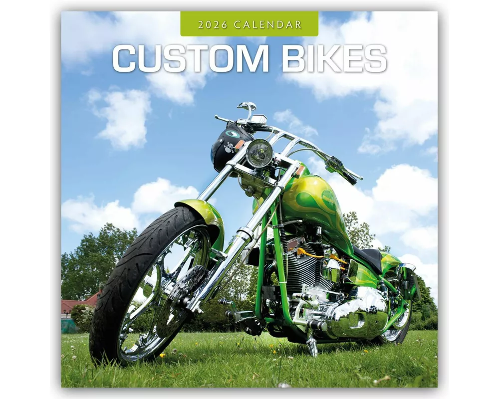 Custom Bikes - Umgebaute Motorräder 2026 - 16-Monatskalender