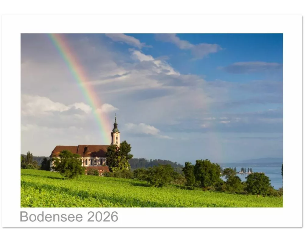 Bodensee 2026 (Wandkalender 2026 DIN A3 quer), CALVENDO Monatskalender