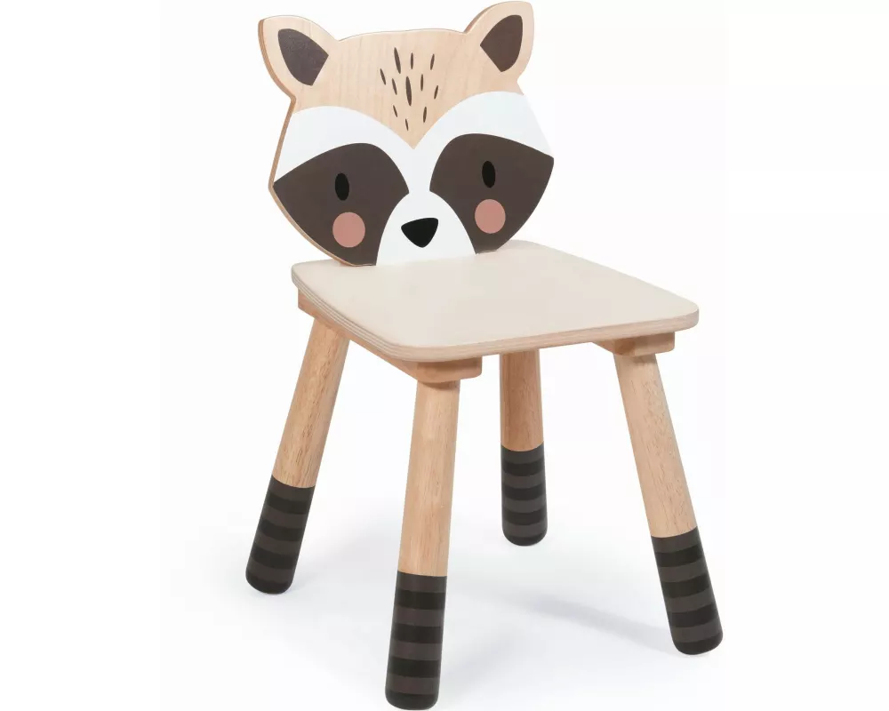 tender leaf toys Kinderstuhl Waschbär