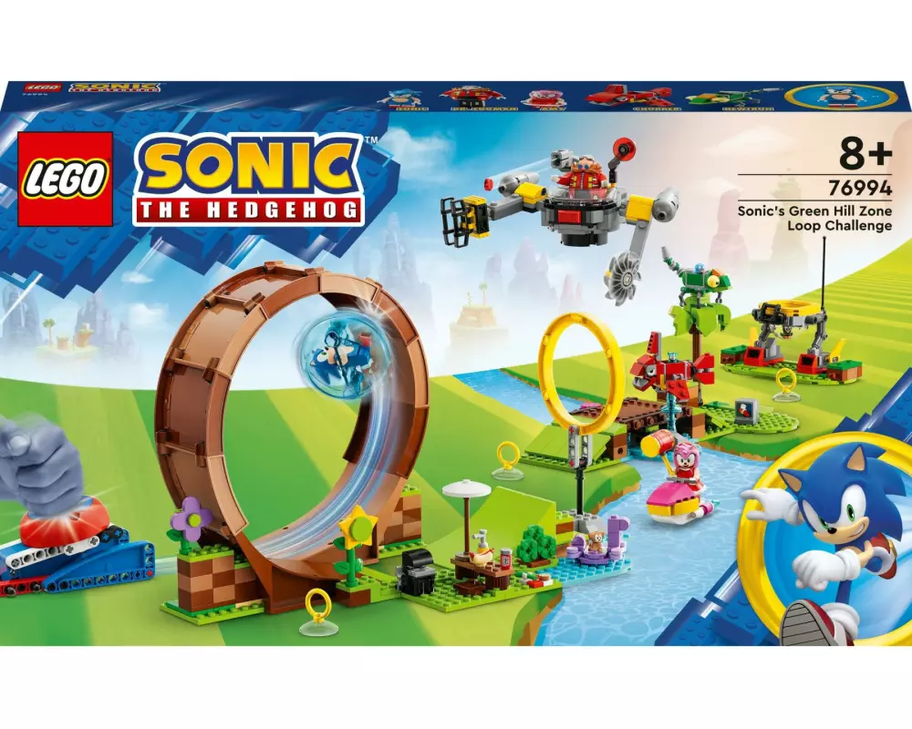 LEGO® Sonic Sonics Looping-Challenge in der Green Hill Zone 76994