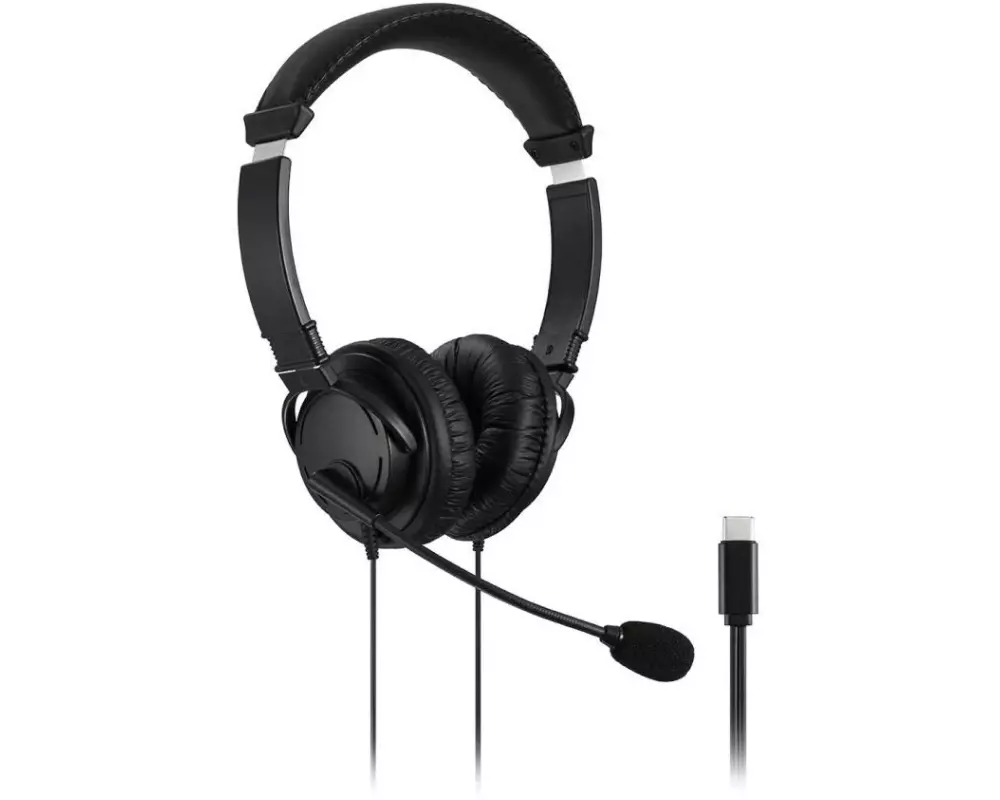 Kensington USB-C HiFi-Kopfhörer mit Mikrofon Schwarz