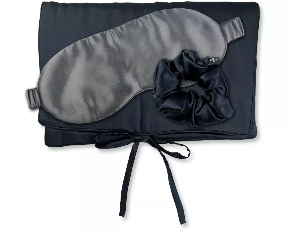 Ailoria TRAVEL SET BEAUTY M Seide, Schwarz
