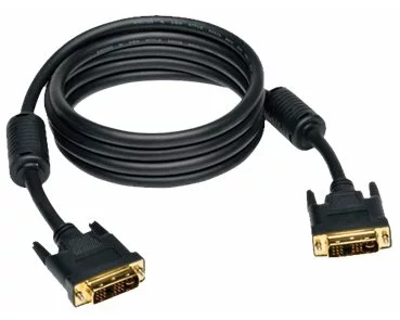 EATON TRIPPLITE DVI, Single Link Cable, Digital and Analog, TMDS Monitor Cable, DVI-I, M/M, 6ft. 1.83m