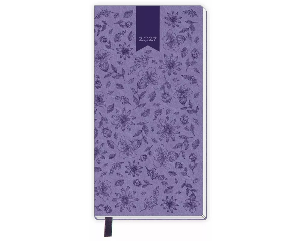 TRÖTSCH - Taschenterminer Soft Touch Blumen 2027
