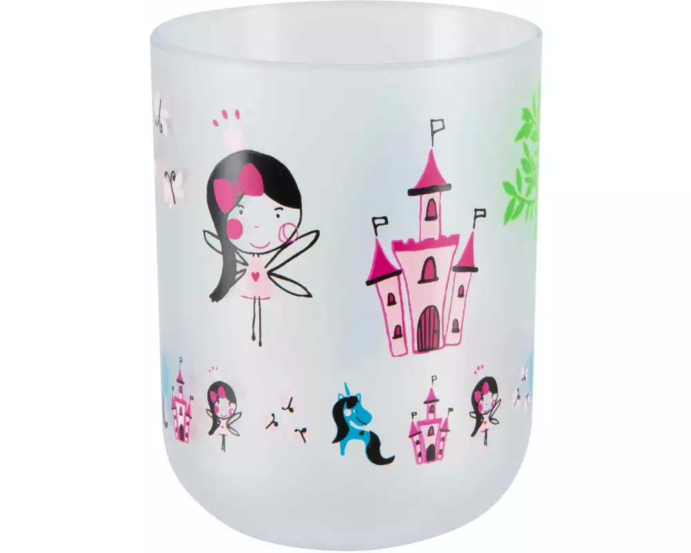 spirella Zahnputzbecher Fairy Grün/Pink/Weiss, Kunststoff