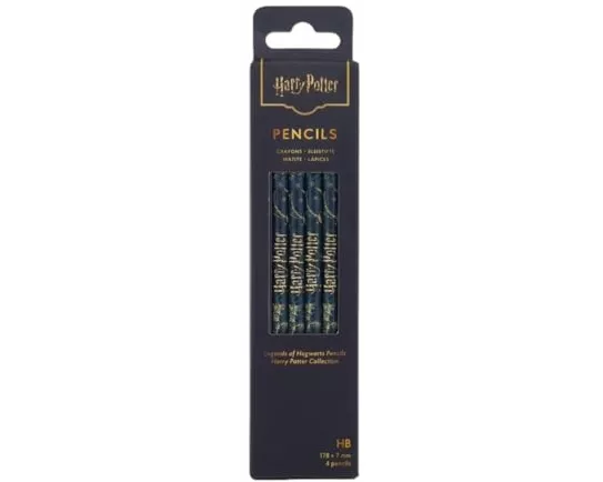 Legends of Hogwarts (Harry Potter Collection) Pencil (4 Pack)