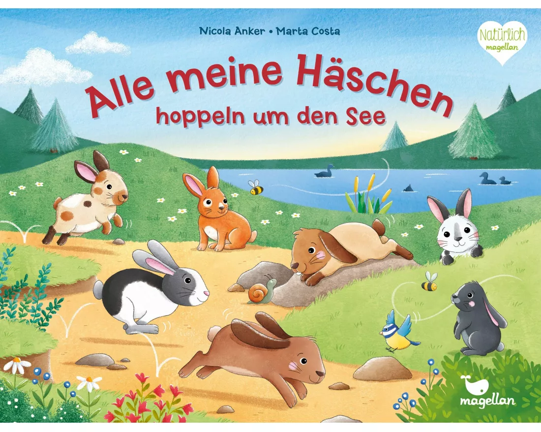 Alle meine Häschen hoppeln um den See