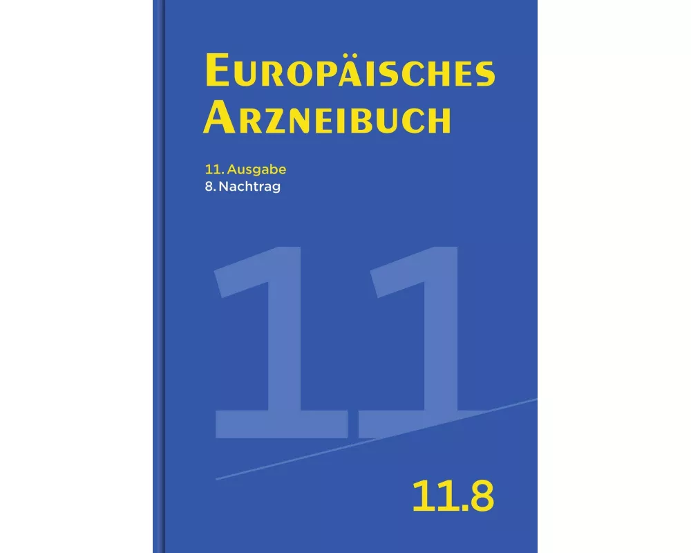 Europäisches Arzneibuch 11. Ausgabe, 8. Nachtrag
