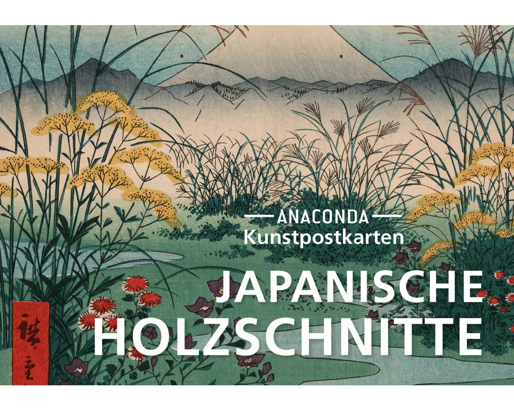 Postkarten-Set Japanische Holzschnitte