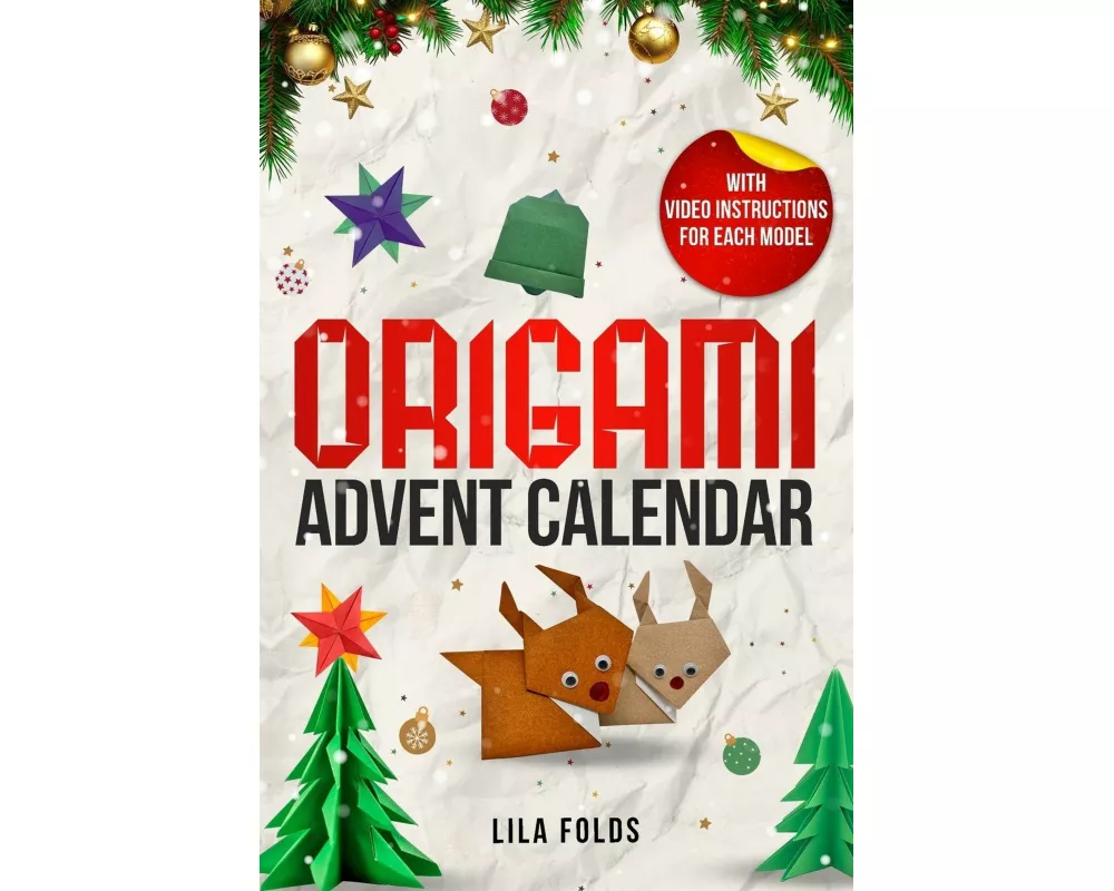 Origami Advent Calendar book for Kids and Adults