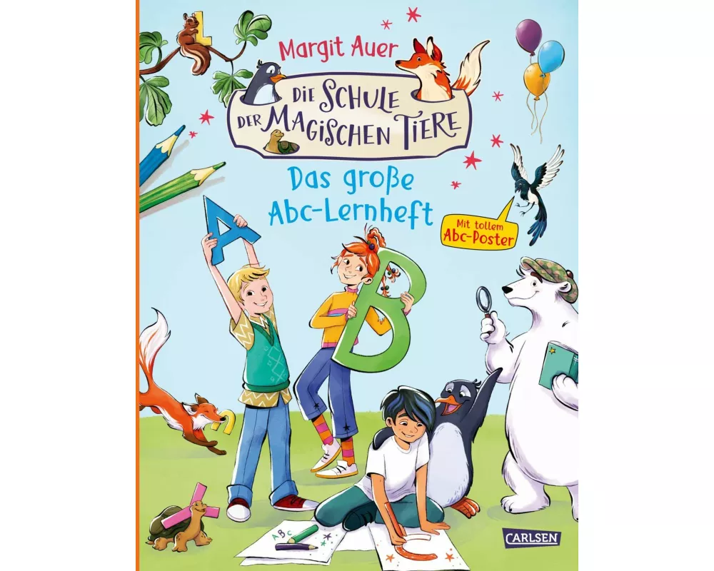 Die Schule der magischen Tiere Beschäftigung: Das große ABC-Lernheft