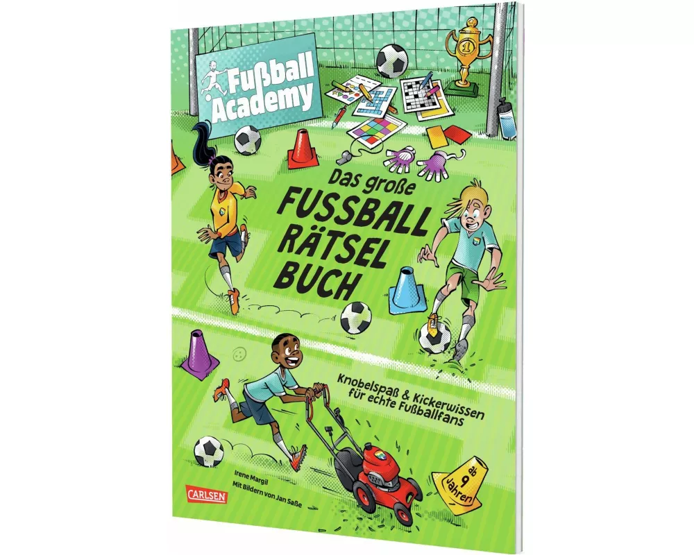 Fußball Academy: Das große Fußball-Rätselbuch