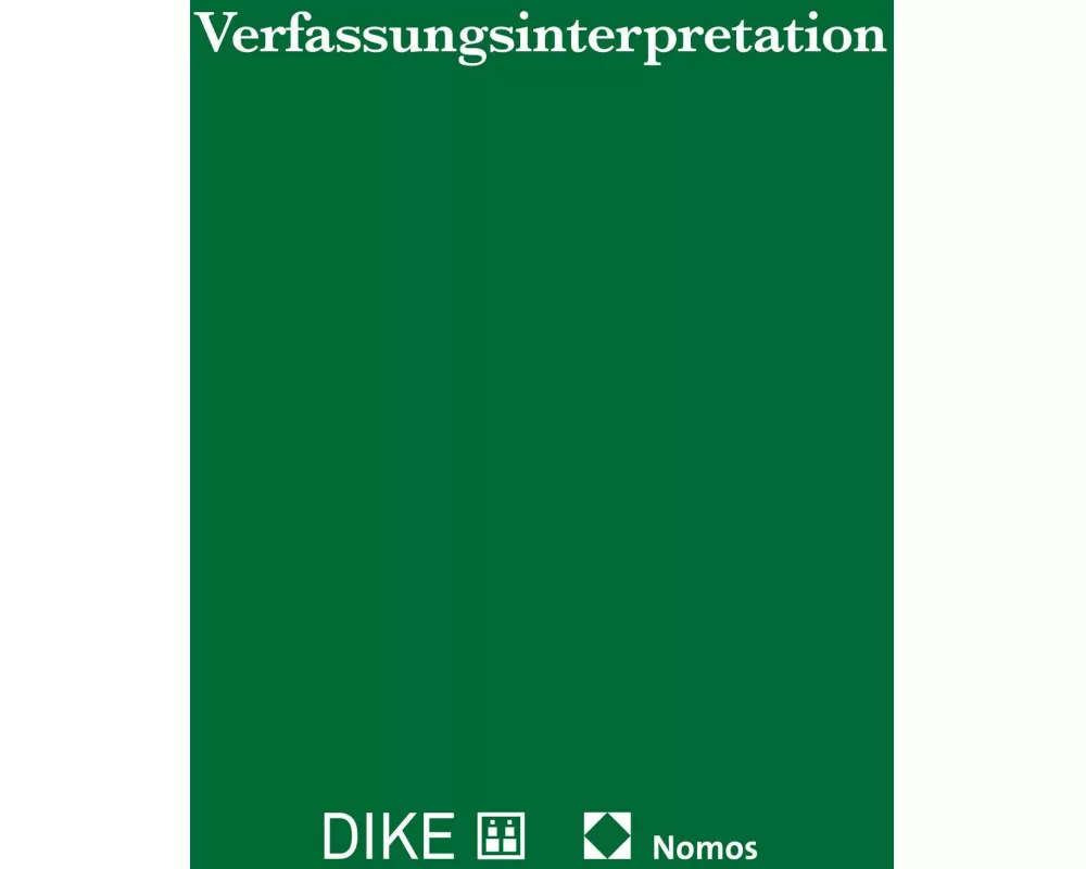 Verfassungsinterpretation