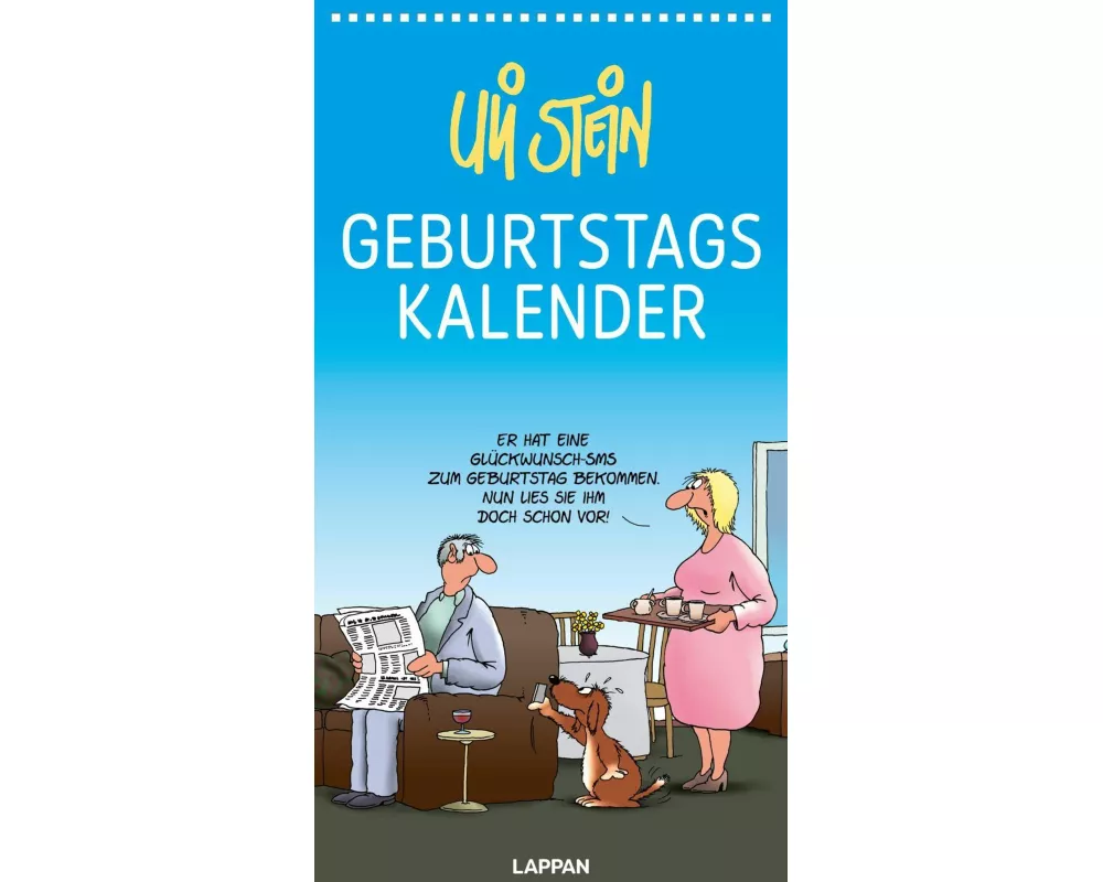 Uli Stein Geburtstagskalender 2027: Wandkalender