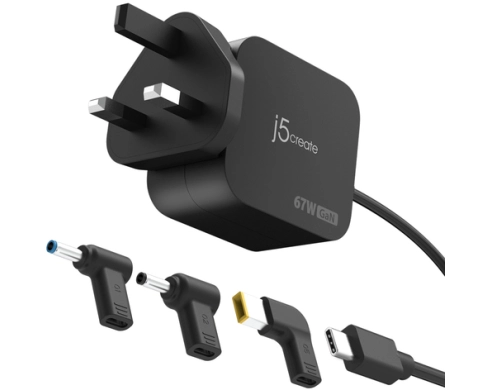 j5create JUP1565DCF3A-FN 67 W AC Adapter