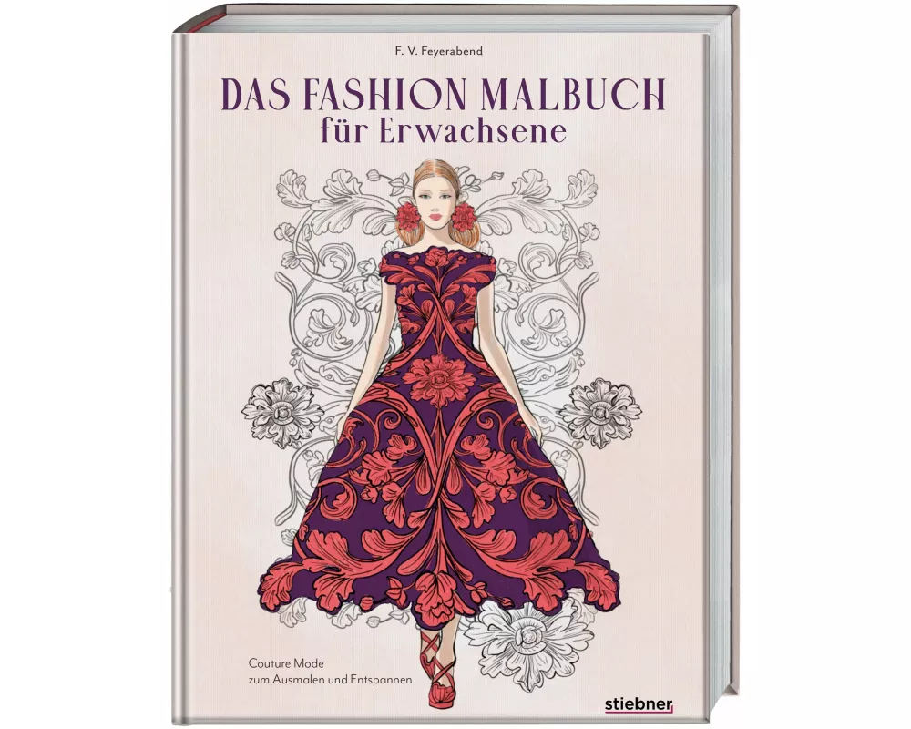 Das Fashion Malbuch für Erwachsene
