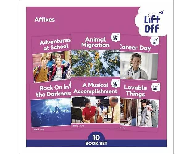 Phonic Books Lift Off Readers Affixes