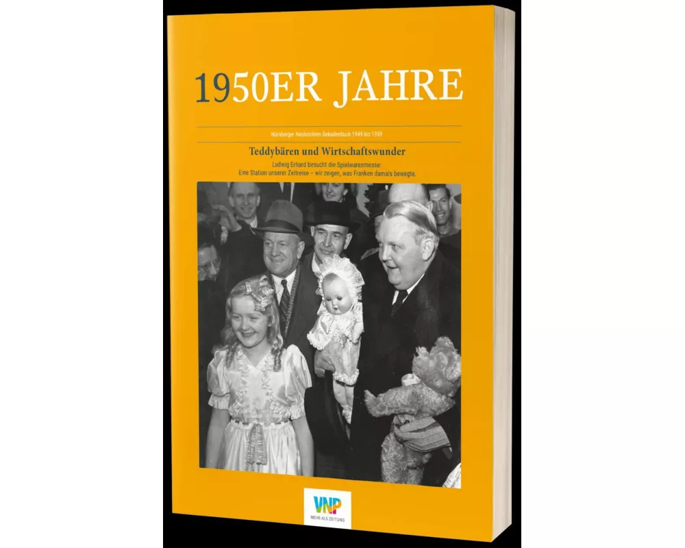 1950er Jahrzehnt-Buch der Nürnberger Nachrichten