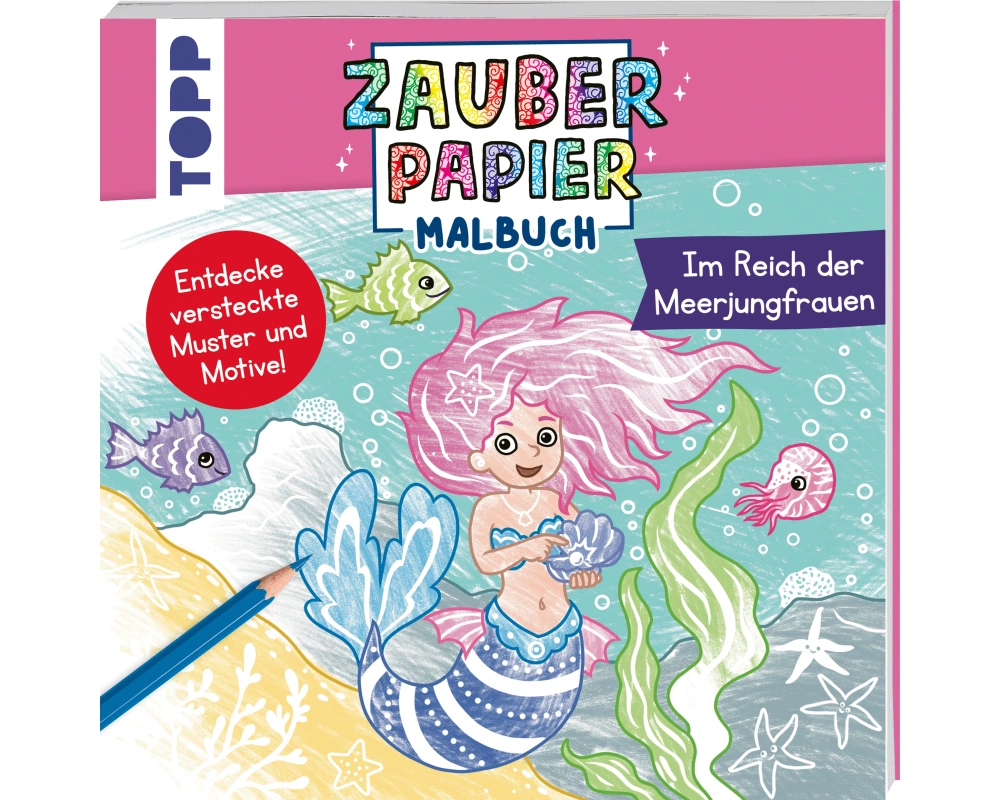 Zauberpapier Malbuch Im Reich der Meerjungfrauen