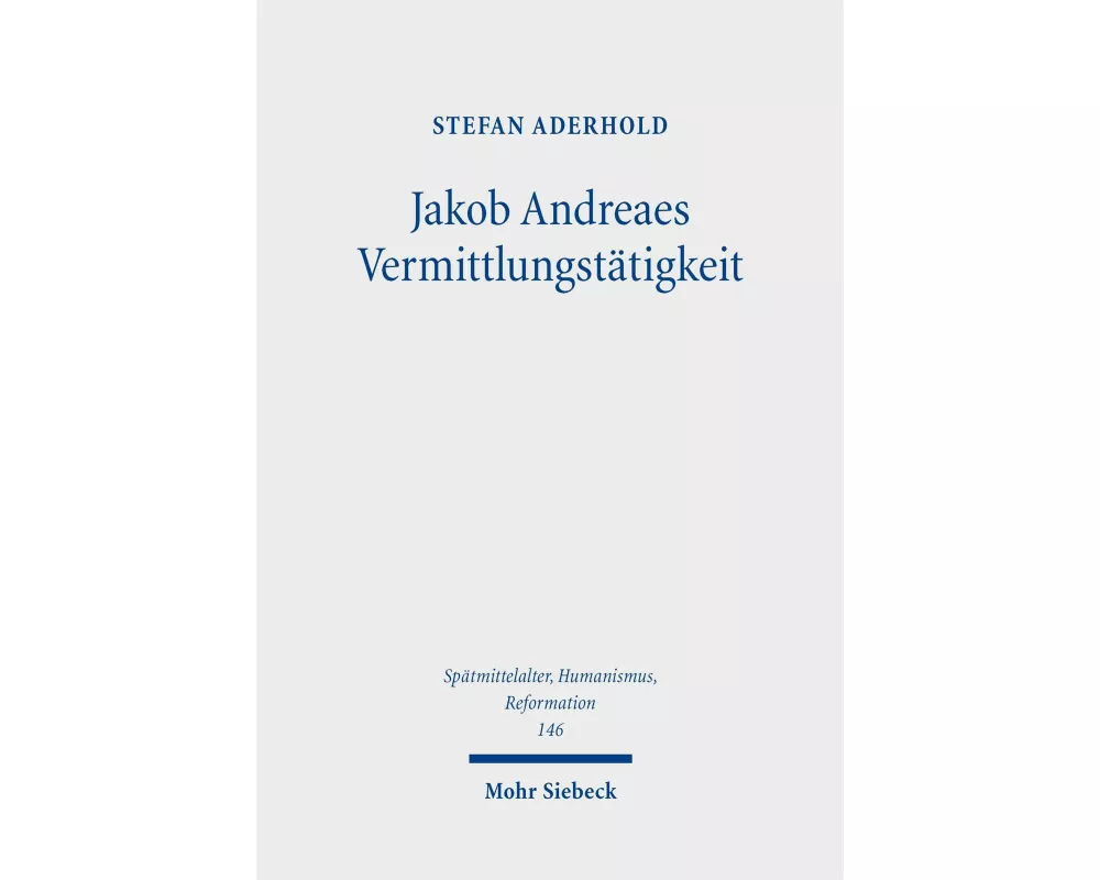 Jakob Andreaes Vermittlungstätigkeit