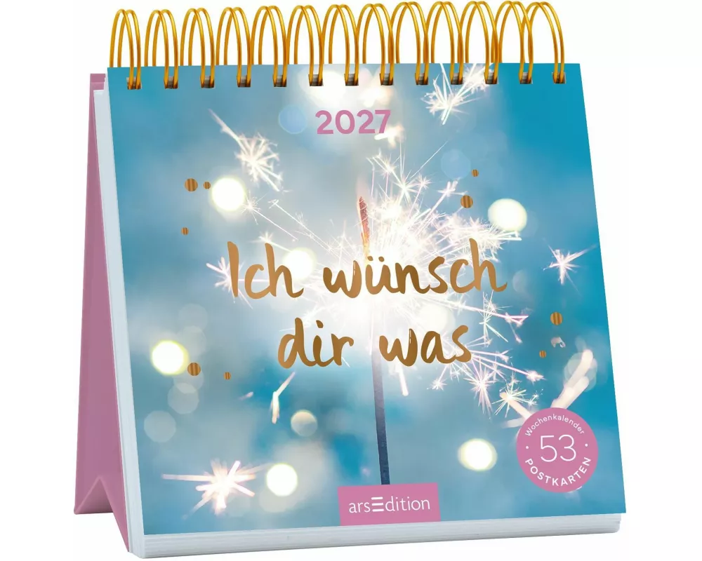 Postkartenkalender Ich wünsch dir was 2027