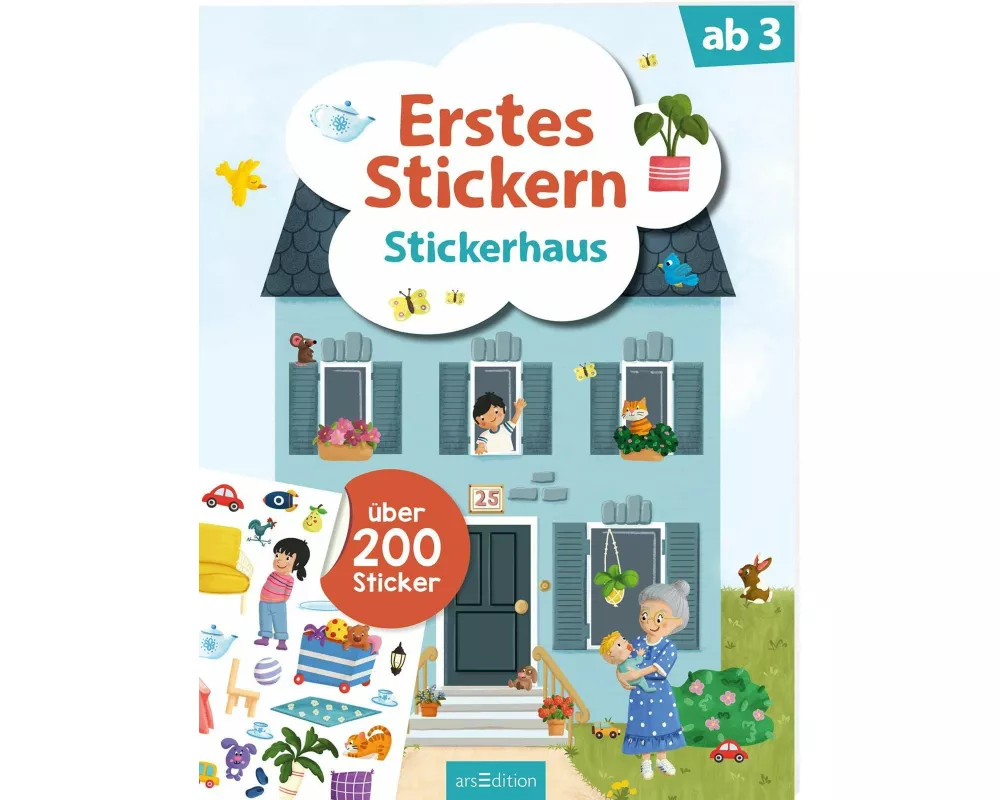 Erstes Stickern – Stickerhaus