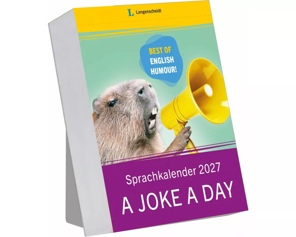 Langenscheidt Sprachkalender A Joke a Day 2027